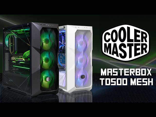 Prsentation boitier Cooler Master Masterbox TD500 Mesh