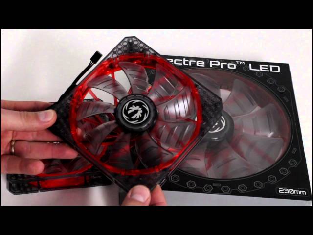 Pr�sentation Ventilateurs BitFenix Spectre Pro Led