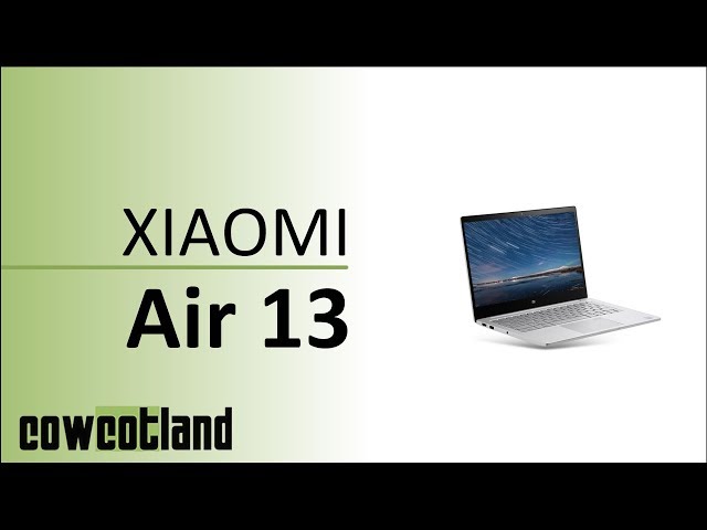 Prsentation XIAOMI Air 13