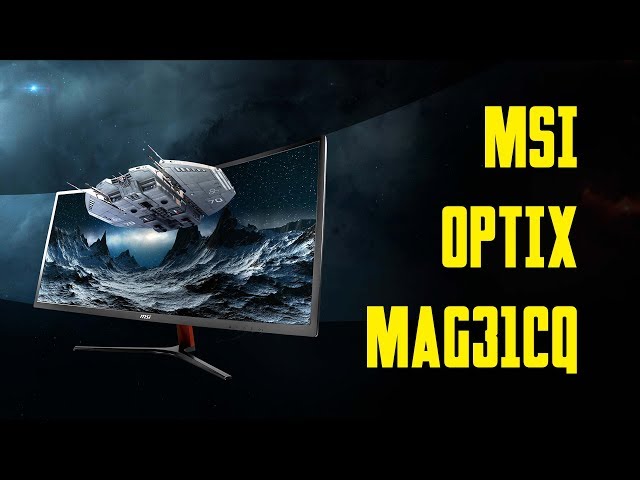 Pr�sentation �cran Gamer MSI OPTIX MAG341CQ