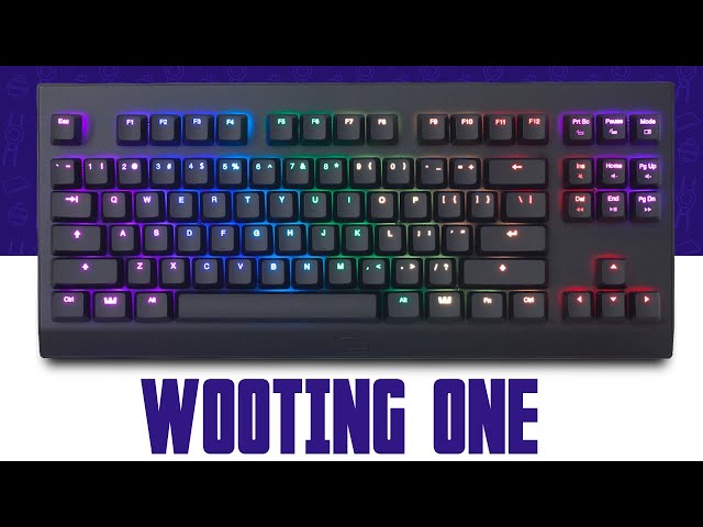 Prsentation clavier Gaming Wooting One