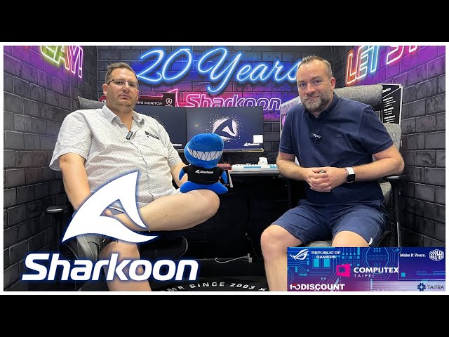 SHARKOON débarque tel un requin et croque le COMPUTEX 2023