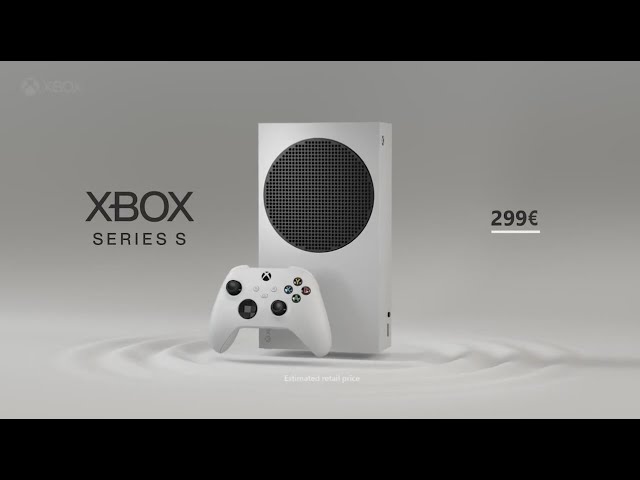 Microsoft officialise la console Xbox Series S  299? avec 512 Go de SSD