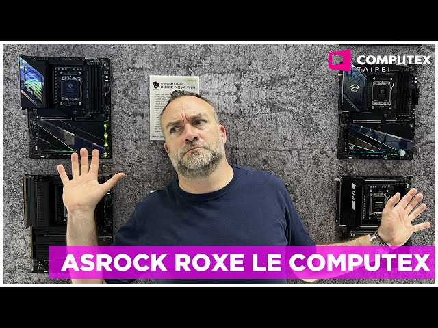 ASROCK roxe des �crans, des cartes m�res et des alimentations