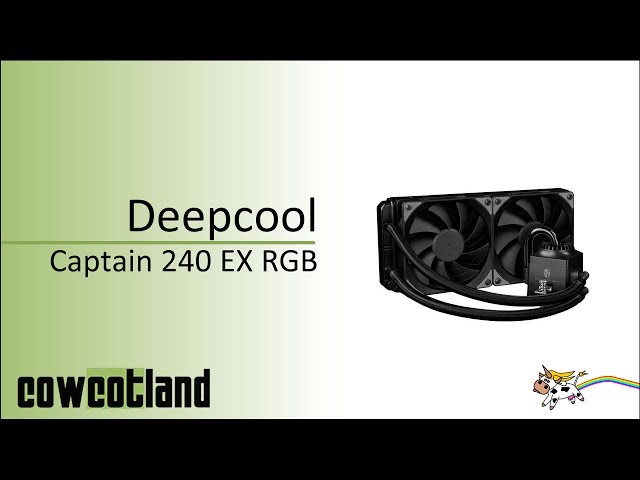 Pr�sentation Deepcool Captain 240 EX RGB - RGB en action !