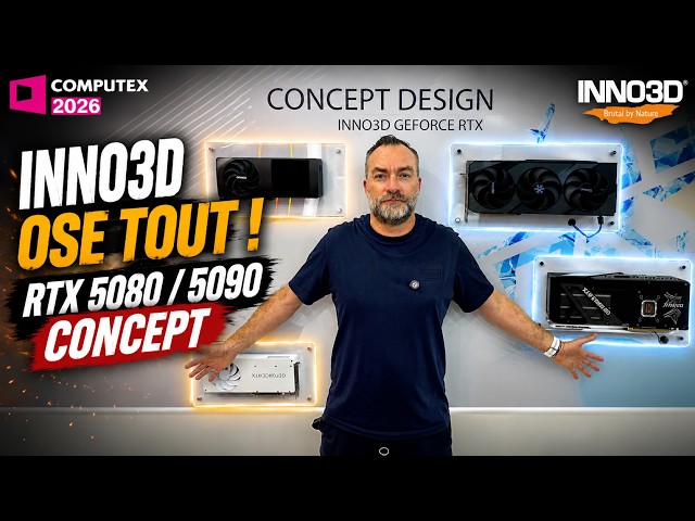 CHOUETTE, INNO 3D pr�pare des nouvelles RTX 5080 et RTX 5090 !!!