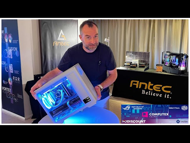 COMPUTEX 2023 : ANTEC, un beau et intéressant boitier MICRO-ATX