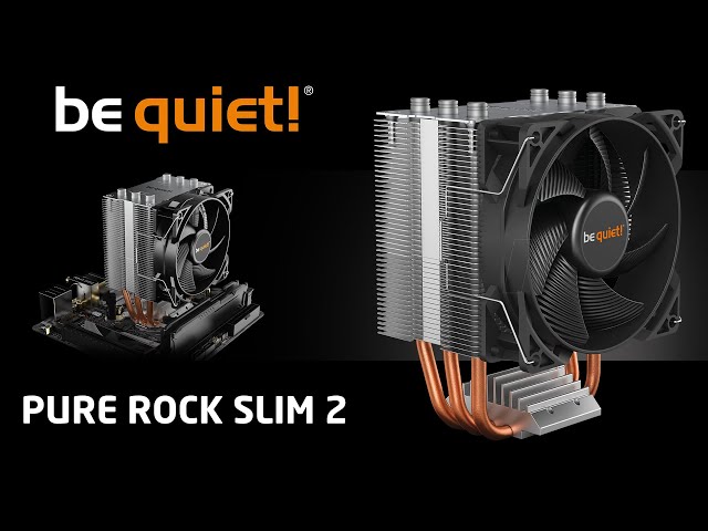 Pr�sentation be quiet! Pure Rock Slim 2, compact et abordable