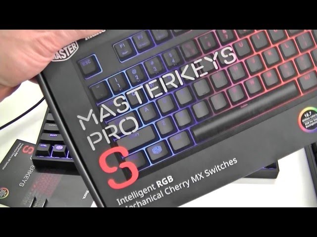 Pr�sentation clavier Cooler Master Masterkey Pro S