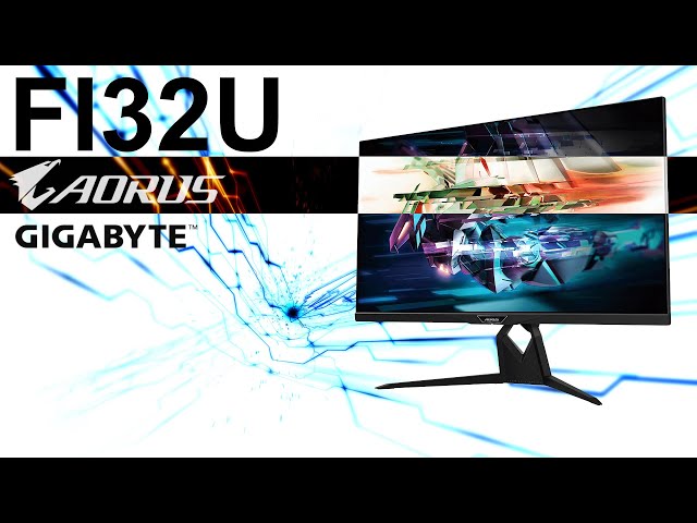 AORUS GIGABYTE FI32U : un �cran UHD 144 Hz Freesync en 32 pouces � 1100 euros