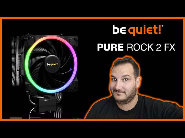 be quiet! PURE ROCK 2 FX, joli et discret avec son RGB