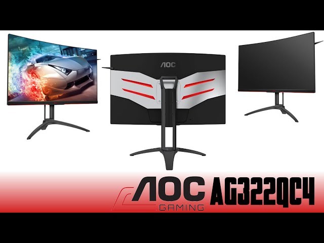 Pr�sentation �cran AOC AGON AG322QC4