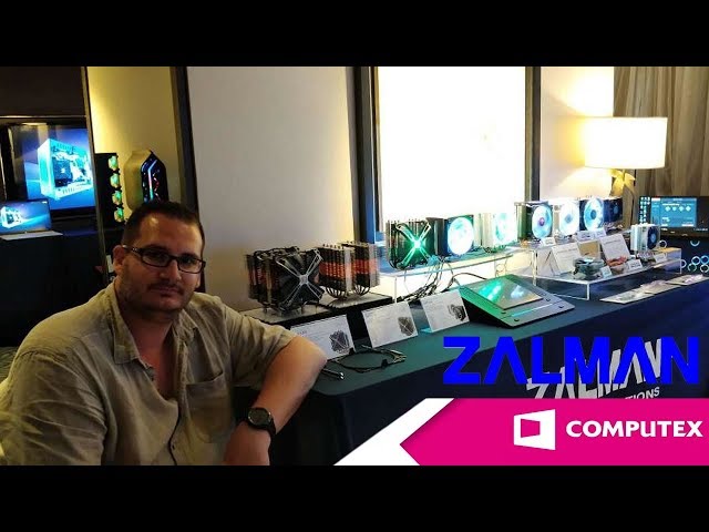 COMPUTEX 2019 : Le stand ZALMAN