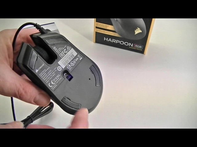 Pr�sentation souris Corsair Harpoon