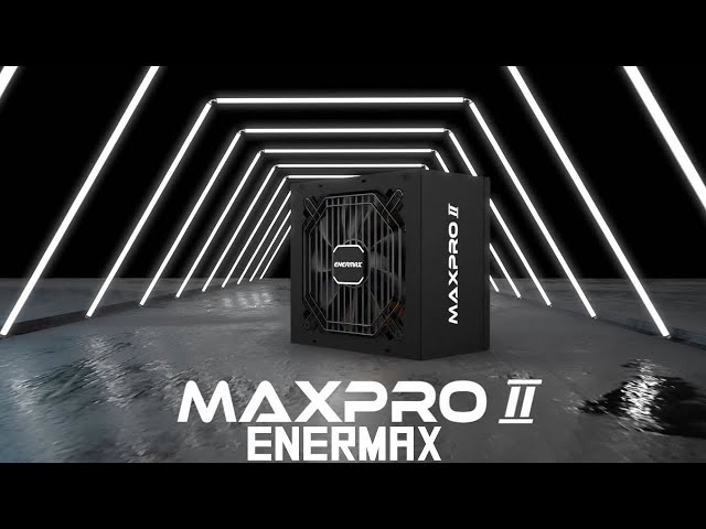 Pr�sentation alimentation ENERMAX MAX PRO II 600 watts