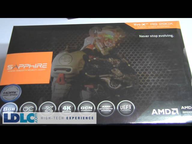 Pr�sentation Sapphire R9 290X Tri-X 8 Go