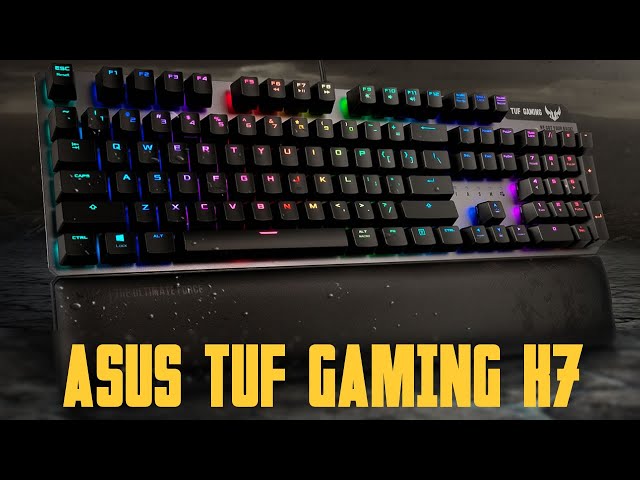 Pr�sentation clavier Asus TUF Gaming K7