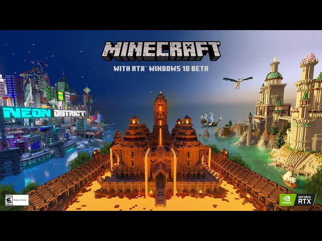 Le Ray Tracing et le DLSS dans Minecraft Part II et jeu concours RTX 2080 Ti avec NVIDIA