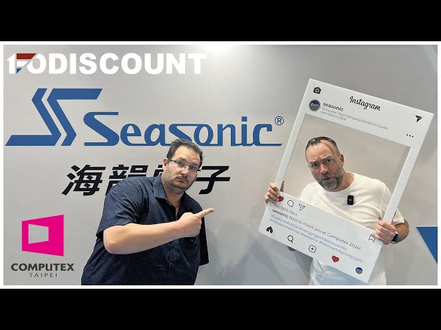 SEASONIC nous propose du Dragon et des alimentations avec NOCTUA !!!