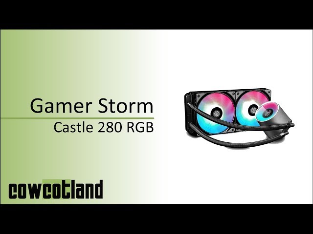 Pr�sentation kit AIO Gamer Storm Castle 280 RGB