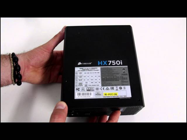 Pr�sentation Alimentation Corsair HX750i
