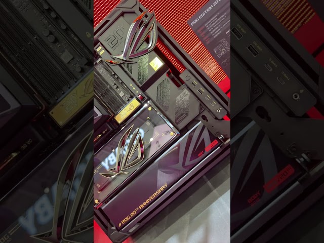 ASUS ROG EDITION 20 : Une GAMME de FOLIE FURIEUSE  #gaming #pcgaming #pcbuild #rog