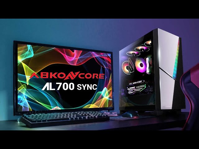 Pr�sentation boitier ABKONCORE AL700 : Joli design et RGB