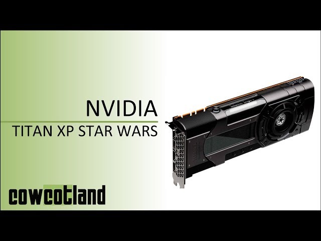Pr�sentation carte graphique Nvidia Geforce Titan Xp Star Wars Edition