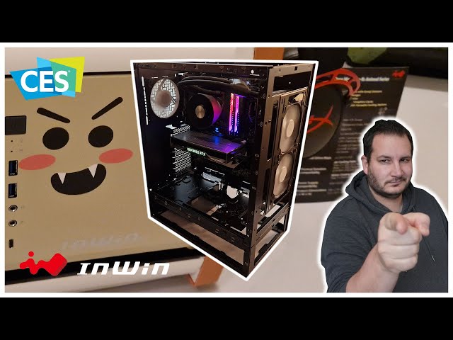 CES 2023 : InWin en roue libre avec des boitiers dingues !