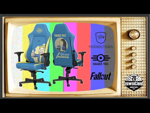 FALLOUT chez Cowcotland avec le noblechairs HERO !!!