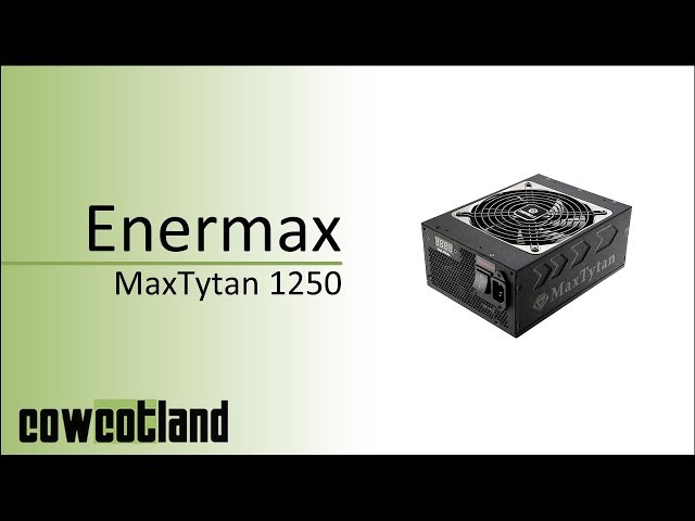 Prsentation alimentation Enermax Maxtytan 1250 watts