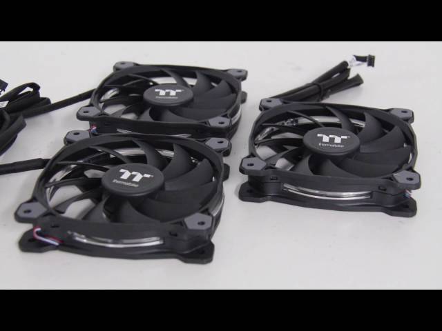 Pr�sentation ventilateurs Thermaltake Riing 12 Premium Edition