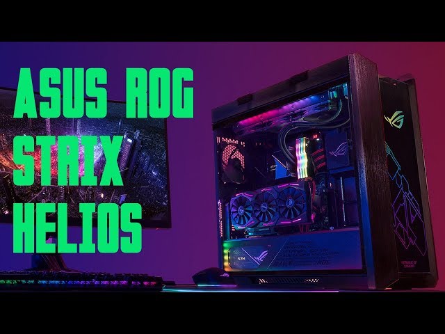 Pr�sentation boitier ASUS ROG STRIX HELIOS, 279 euros de bonheur