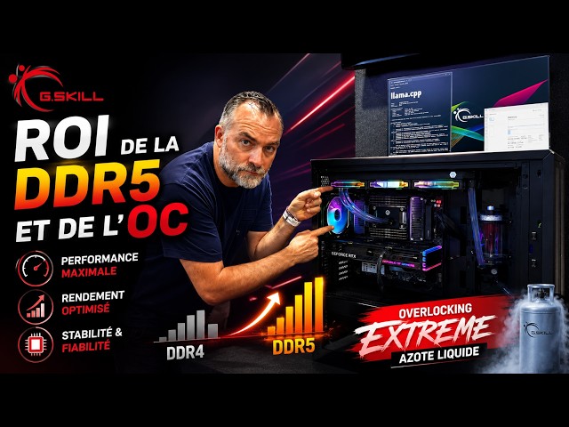 GSKILL est de ROI de la m�moire DDR5 au COMPUTEX