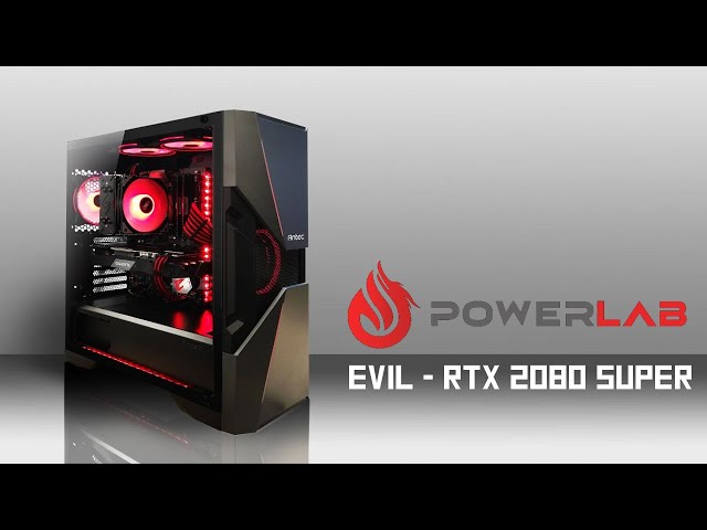 Pr�sentation PC GAMER POWERLAB EVIL RTX 2080 SUPER