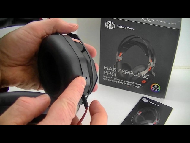 Pr�sentation casque Cooler Master Masterpulse Pro