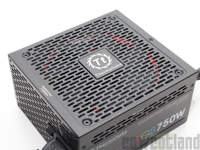 Pr�sentation alimentation Thermaltake Toughpower Grand RGB 750 w