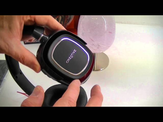 Pr�sentation casque Creative Draco HS880