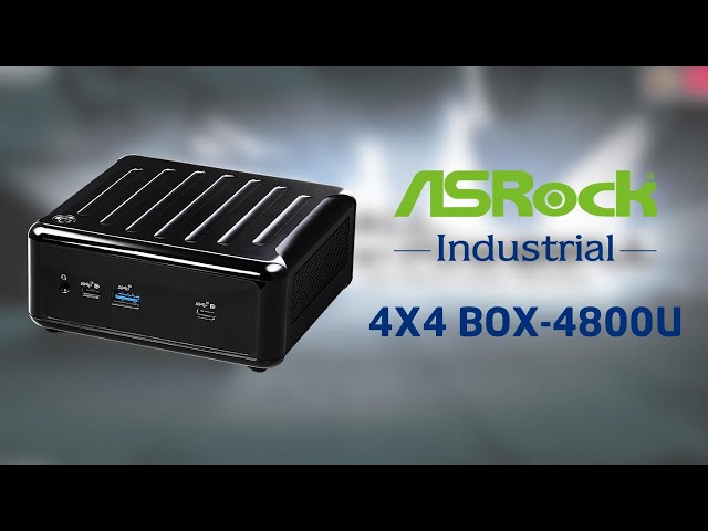 Pr�sentation Mini PC ASRock 4X4 BOX-4800U, un petit PC tr�s complet