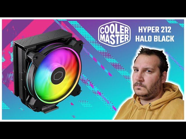 Cooler Master Hyper 212 Halo Black, une mise  jour pleine de RGB !