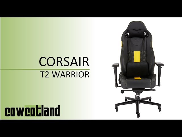 Prsentation fauteuil Corsair T2 Road Warrior