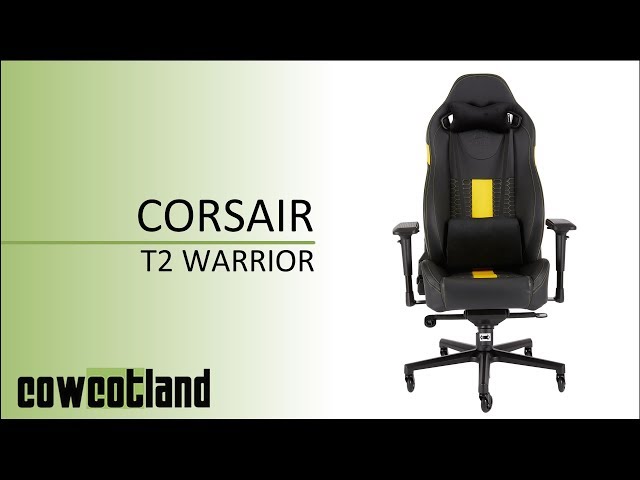 Pr�sentation fauteuil Corsair T2 Road Warrior