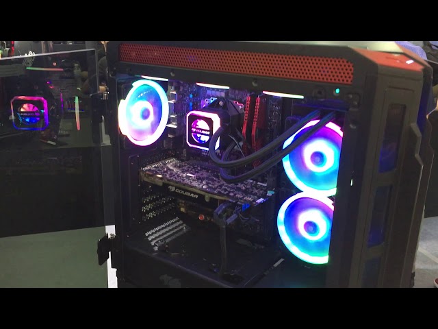 Computex 2018 : Le stand Cougar