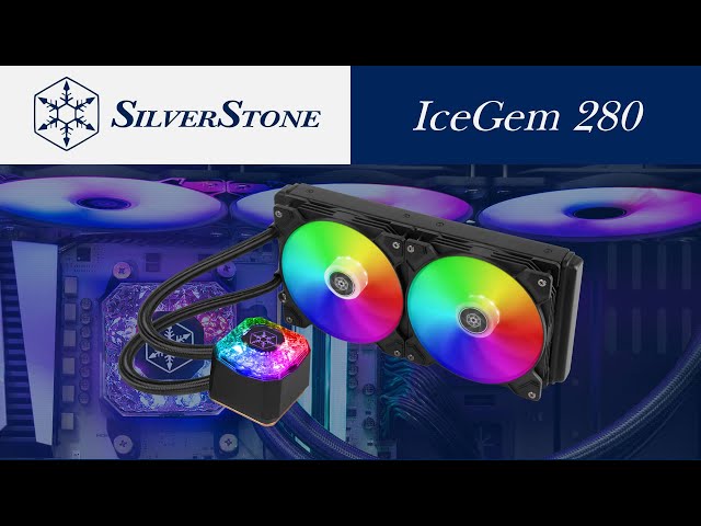 Pr�sentation watercooling AIO SilverStone IceGem 280