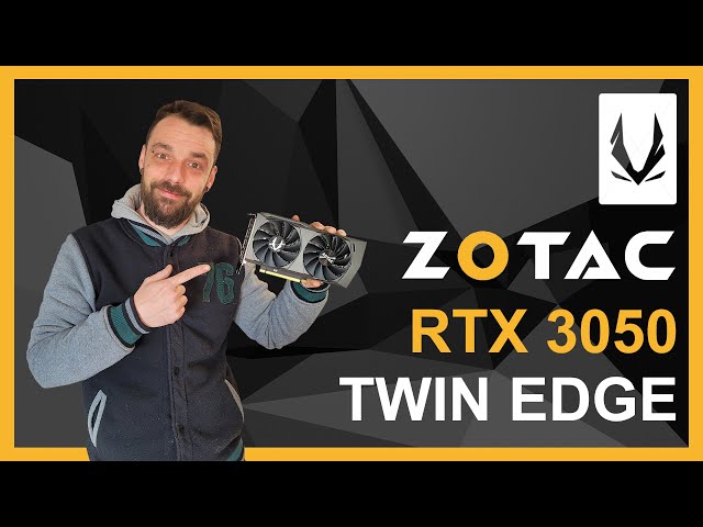 ZOTAC GeForce RTX 3050 Twin Edge : une toute petite carte pour le FHD