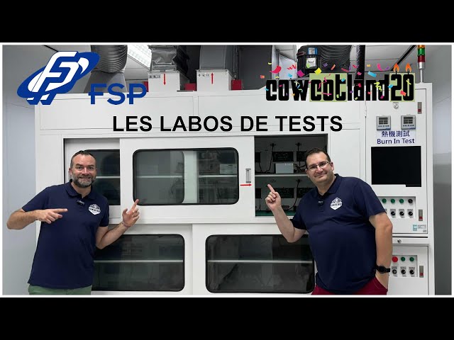 FSP X CCL 20 ans : les labos de tests