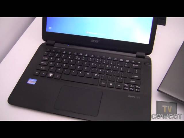IDF 2012 : D�mo Ultrabook Acer S5