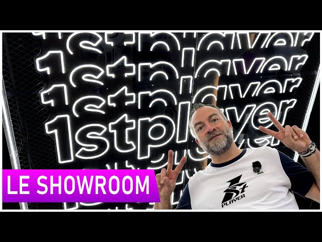 Le SHOWROOM DINGUE de 1STPLAYER � CANTON en CHINE