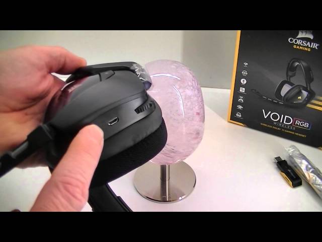 Pr�sentation casque Corsair VOID RGB