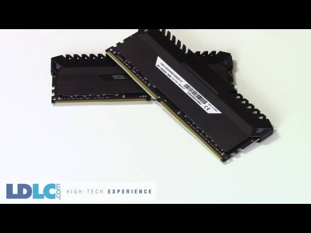Pr�sentation kit DDR4 Corsair Vengeance Led